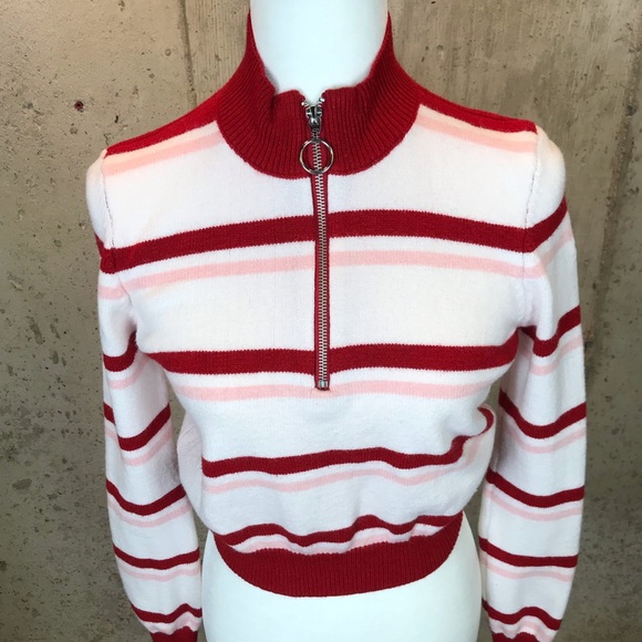 RETRO “FOREVER” CROPPED SWEATER - Picture 3 of 4